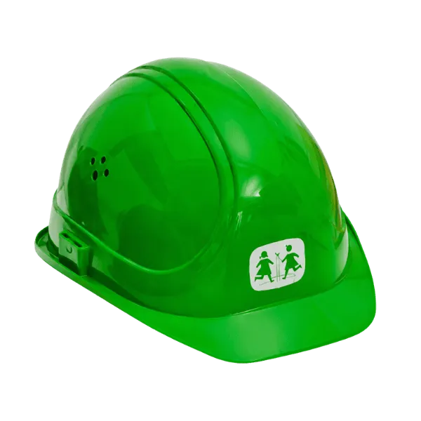 Grüner Schutzhelm, Referenzbeispiel